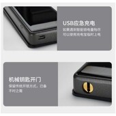 智能指纹锁家用防盗门民宿酒店公寓出租房动态临时密码 刷卡锁门锁