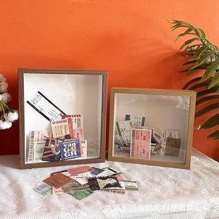 票根相框火车票演唱会景区门票电影票旅行车票记录收纳收集收藏册