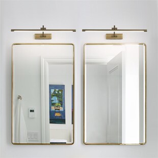 全铜轻奢客厅墙壁照画灯复古走廊过道长条壁灯入户门头灯镜前灯具