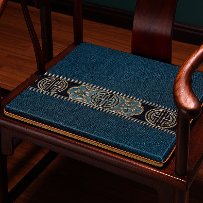 红木椅子垫中式坐垫实木圈椅太师椅茶椅垫座椅垫饭桌茶台木凳垫子