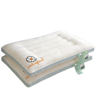 超薄低中枕头护颈椎助睡眠枕芯一对学生单人整头偏硬男士单个定型