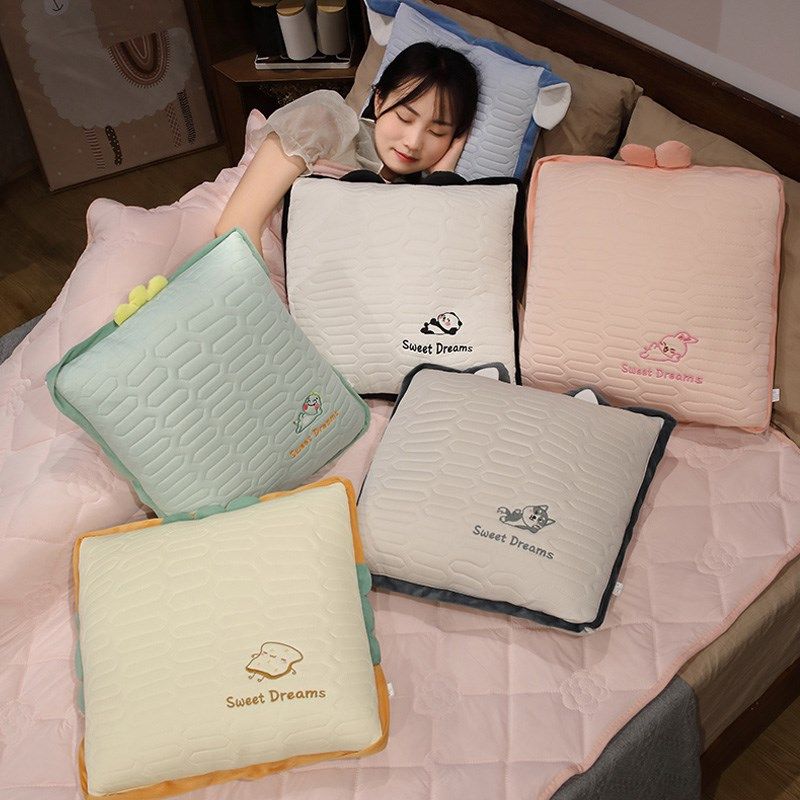 毯子午睡办公室汽车用抱枕被子两用车载二合一靠枕空调被靠垫枕头,居家布艺,抱枕被,淘宝优惠券,粉丝福利购,淘宝优惠卷