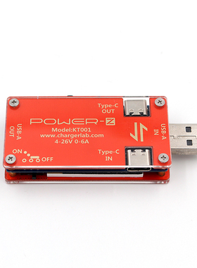 KT001 ChargerLAB POWER-Z USB PD充电头测试仪MFi鉴定PD诱骗仪表
