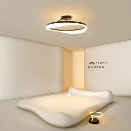 简约现代led吸顶灯创意主卧室灯客厅灯超亮餐厅灯书房灯新款灯具