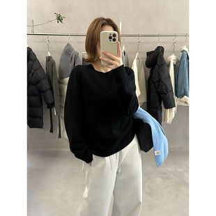 MMC针织衫 韩系套头宽松高级感100羊毛毛衣65001 女2025秋冬新款