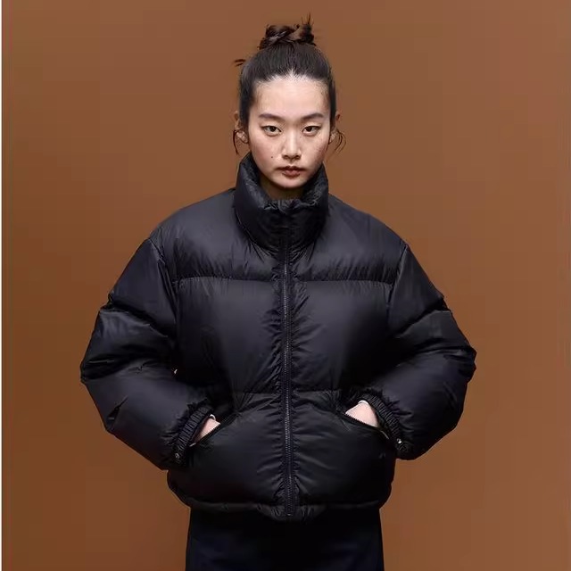 【EVERTRUE】90%白鸭绒羽绒服女2025冬季新款韩版立领外套潮53528