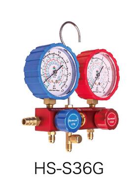 HS-536C/G空调加氟表组S60-101/102冷媒雪种压力双表R22/410A