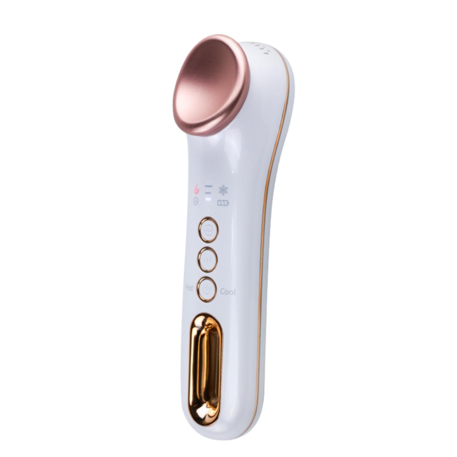 美容院同款冰暖眼部护理按摩美容仪器 震动冰敷热导脸部美肤仪