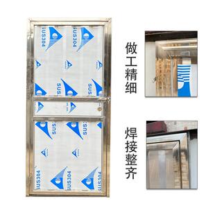 不锈钢单门卫生间门简易门波浪板防盗门出租屋室外门仓库门卧室门