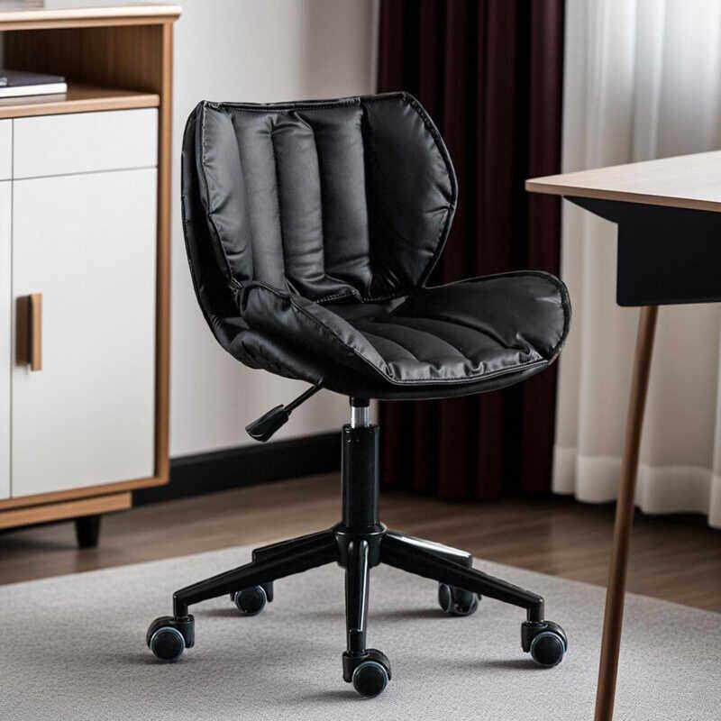 电脑椅小型转椅家用久坐舒适办公椅卧室美甲化妆椅书桌升降小椅子