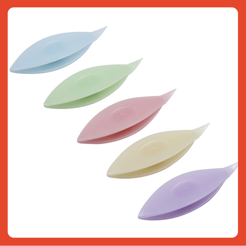 ?DIY梭编用梭子塑料工具梭织器凤眼梭编器蕾丝编织勾花梳子5色5