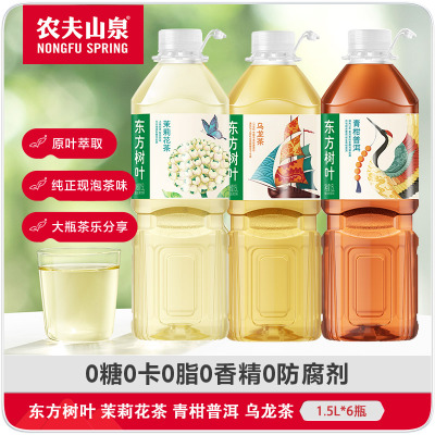 农夫山泉东方树叶1.5L多口味组合