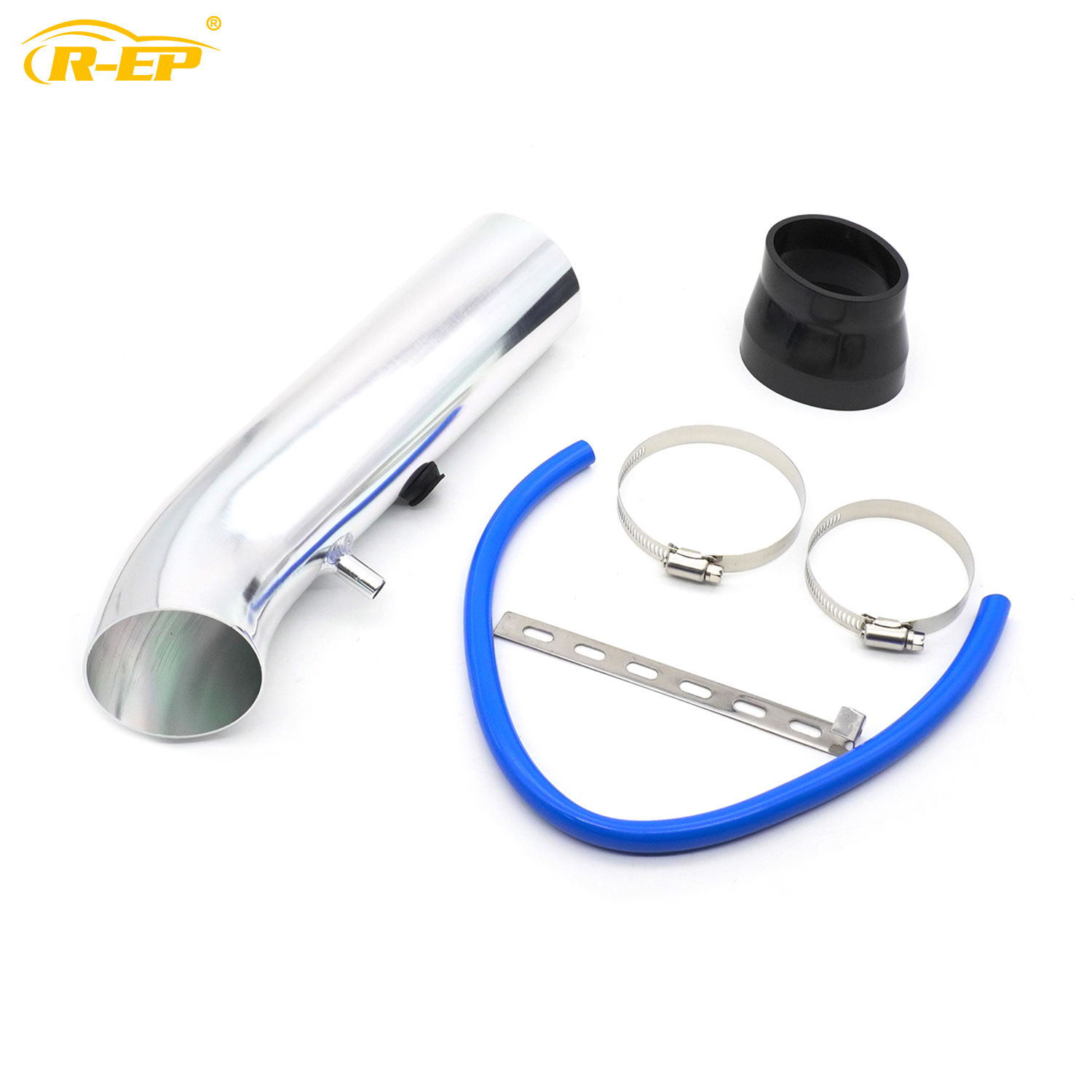 汽车进气改装铝管76mm通用铝合金进气管发动机配件3inch