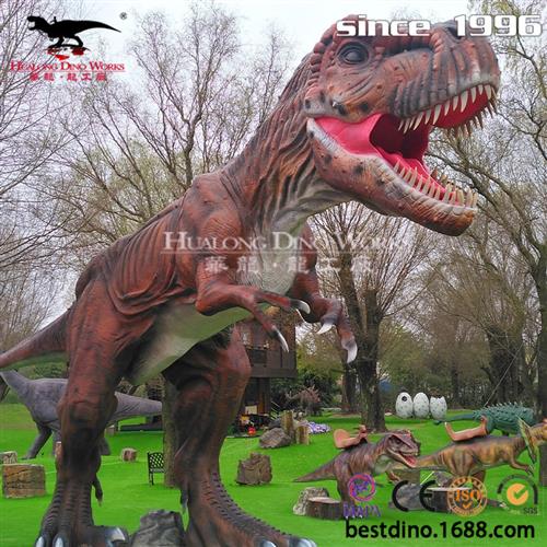 仿真恐龙霸王龙模型制作工厂恐龙园游乐展览机械仿真恐龙生产.
