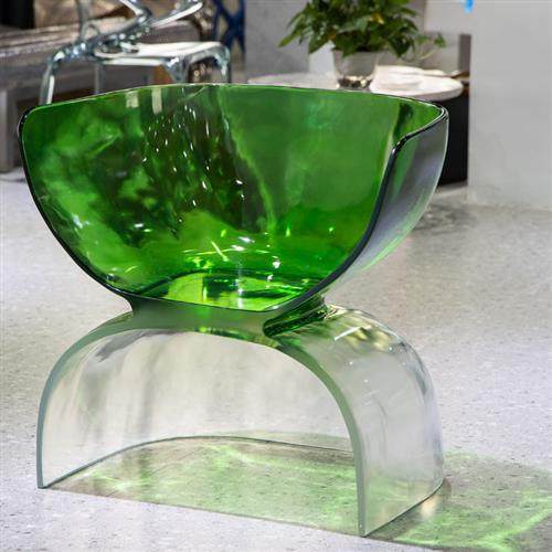 现代简约设计师推荐透明树枝椅AVA椅轻奢高档软装罗琦堡艺术餐椅