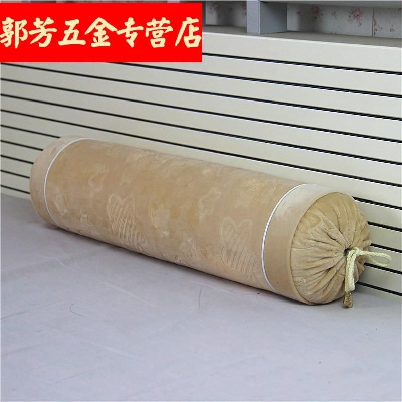新款纯色长型圆柱糖果枕头套男A朋友长条睡觉抱枕圆形靠垫靠枕换