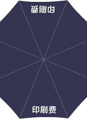 天堂伞定制雨伞印刷LOGO印刷费专用单拍随机发货（加急当天出货）
