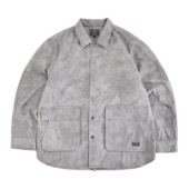 衬衫 FGSS新款 日系泡泡纱特殊定染圆弧下摆大口袋休闲复古长袖 外套