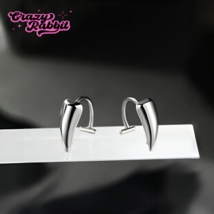 唇环免打孔吸血鬼獠牙无洞唇夹恶魔牙尖牙钛钢免打洞唇钉穿刺饰品