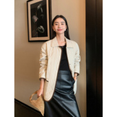 Maven 加厚撞色外套 灯芯绒翻领菱格棉服女新款 Lin 现货7.5折