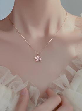 MaisonCleo四叶草锁骨链幸运