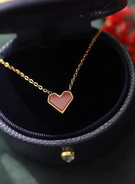 MaisonCleo红桃心项链百搭通勤