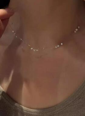 MaisonCleo爆闪极细水滴流苏链