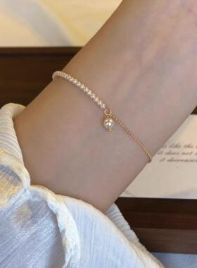 MaisonCleo小金珠珍珠手链百搭