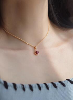 MaisonCleo双面可戴花朵锁骨链