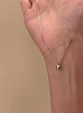 MaisonCleoS925小银豆锁骨链
