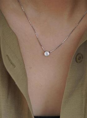 MaisonCleo法式优雅锆石锁骨链