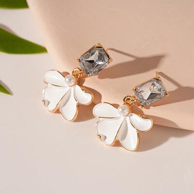 MaisonCleo甜美复古滴油耳钉