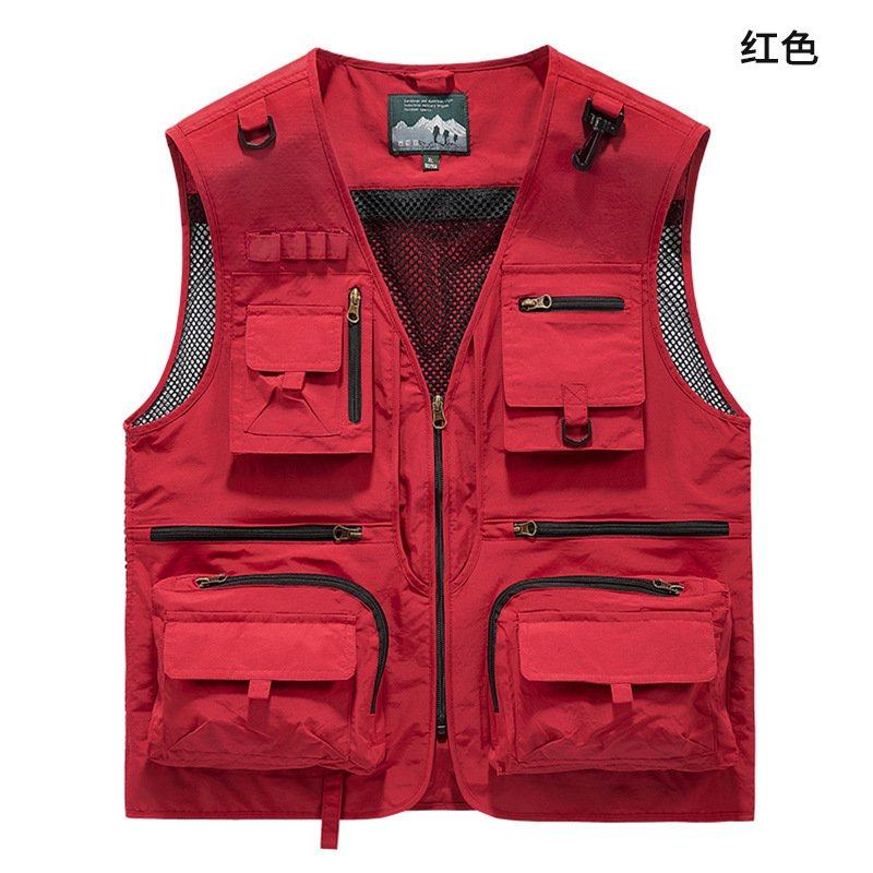 马甲定 制印logo摄影记者导演马夹户外登山宣传背心多口袋工作服,男装,常规马甲,淘宝优惠券,粉丝福利购,淘宝优惠卷