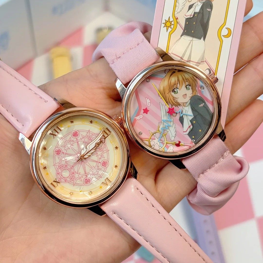 首批正品TOPTOY魔卡少女樱透明牌篇手表盲盒摆件可爱礼物潮流腕表