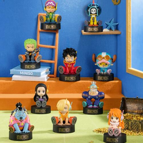 正品miniso名创优品One Piece航海王系列香薰手办盲盒摆件礼物女