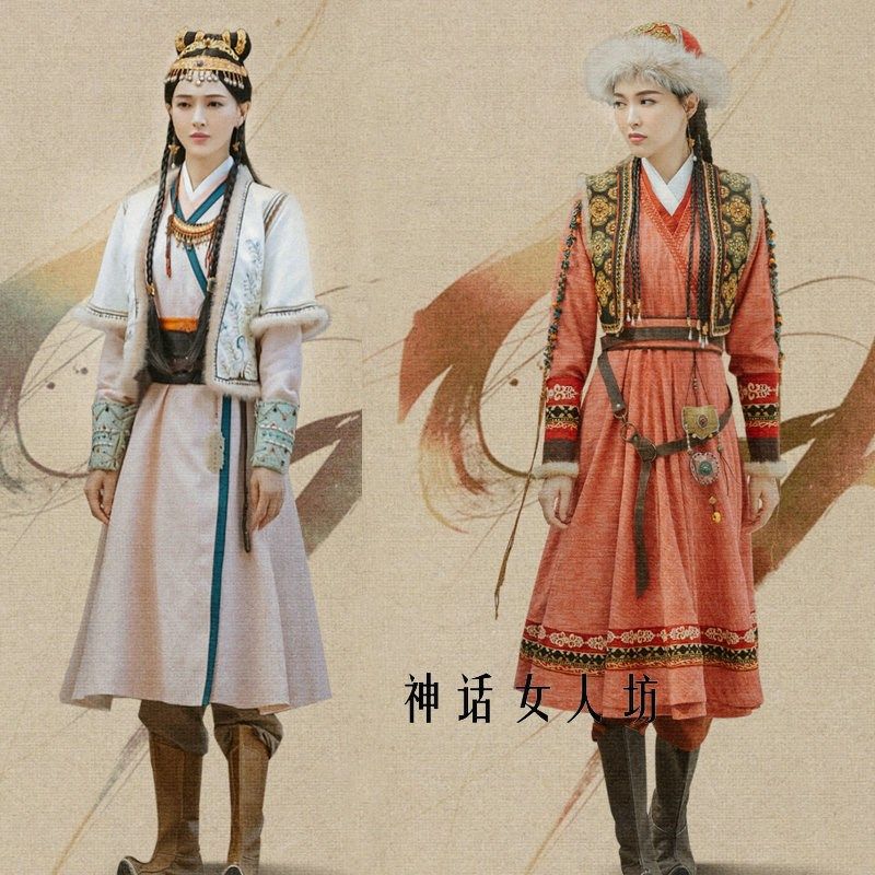速发影视燕云服唐嫣宋辽服装少数民族草演服装汉台原出服古装