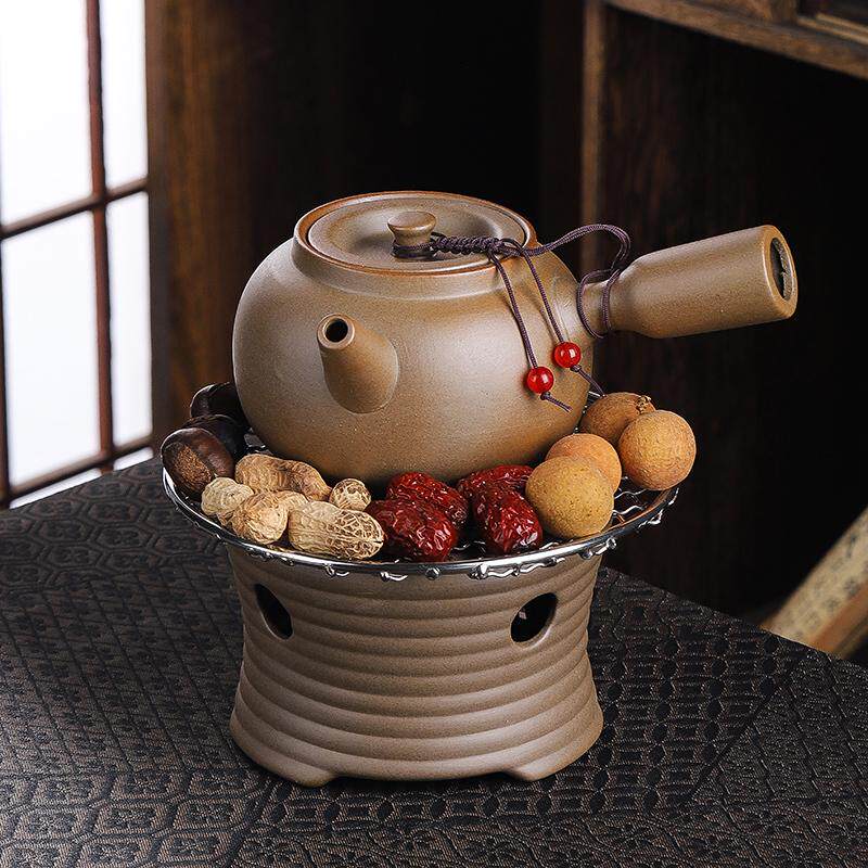 陶瓷复古养生电陶炉温茶炉煮茶器烧水泡茶家用电丝加热围炉煮茶壶