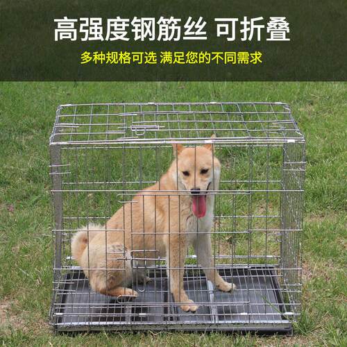 中大型犬狗笼子加粗角钢折叠带厕所分离拉布拉多金毛室内宠物狗笼