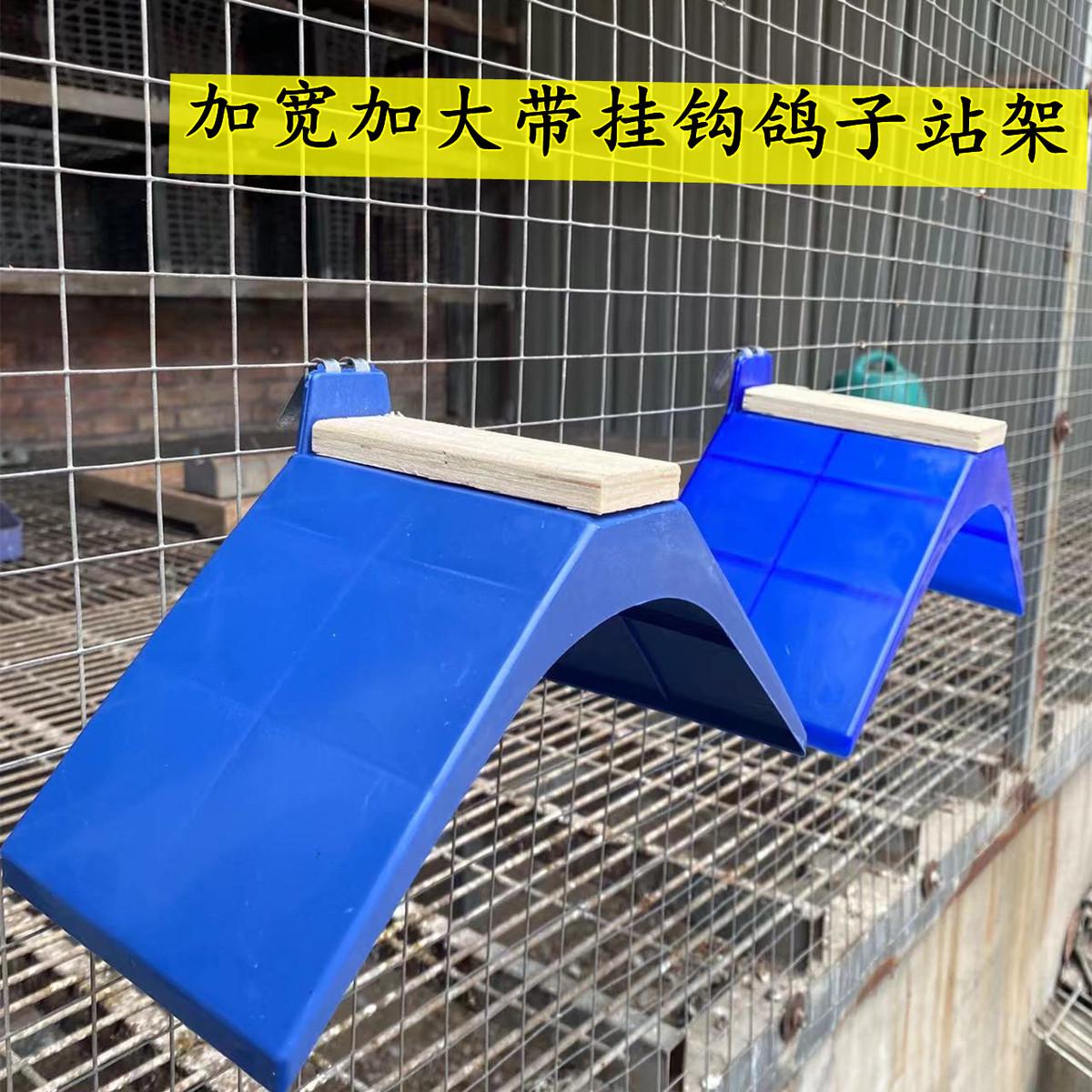 鸽子用品用具信鸽用品脚环实木栖架塑料栖架鸽子站架休息架鸽子