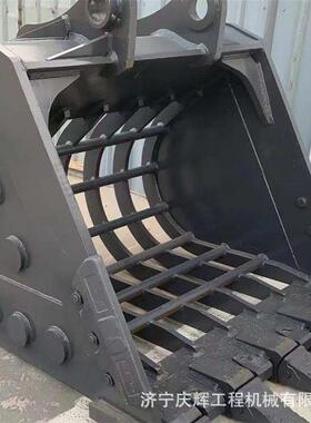 挖掘机挖斗SC220-7 岩石斗 刀角 刀板 斗齿 齿根 加固加厚