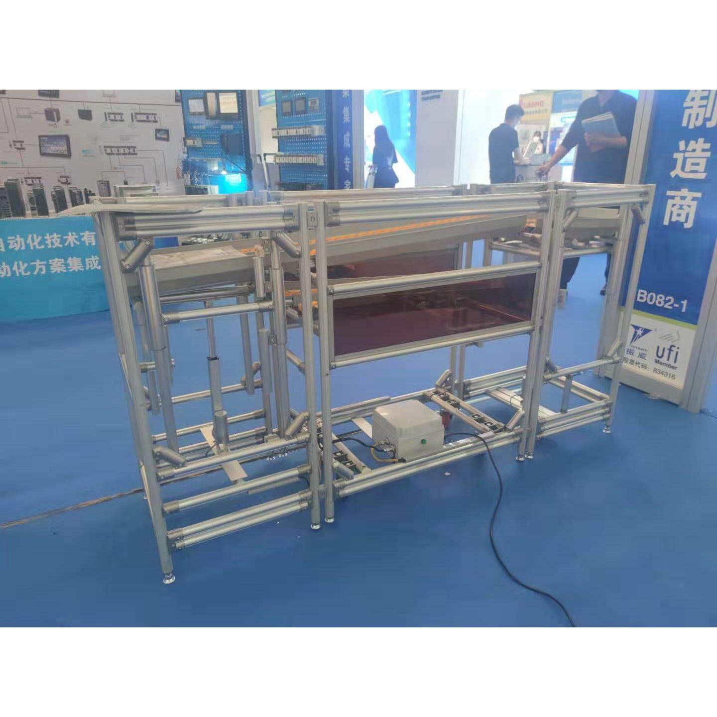 自动化物料传输系统 低成本自动化 三代精益管 精益管物流系统