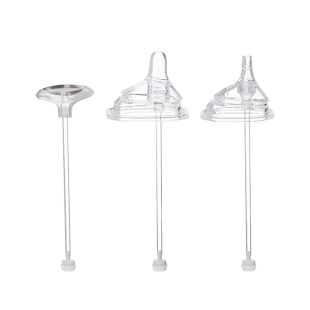 适用hegen赫根奶瓶配件吸管直饮杯盖子手柄鸭嘴奶嘴重力球水杯头