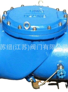 HC44X橡胶瓣止回阀_SFCV铸铁法兰橡胶瓣止回阀