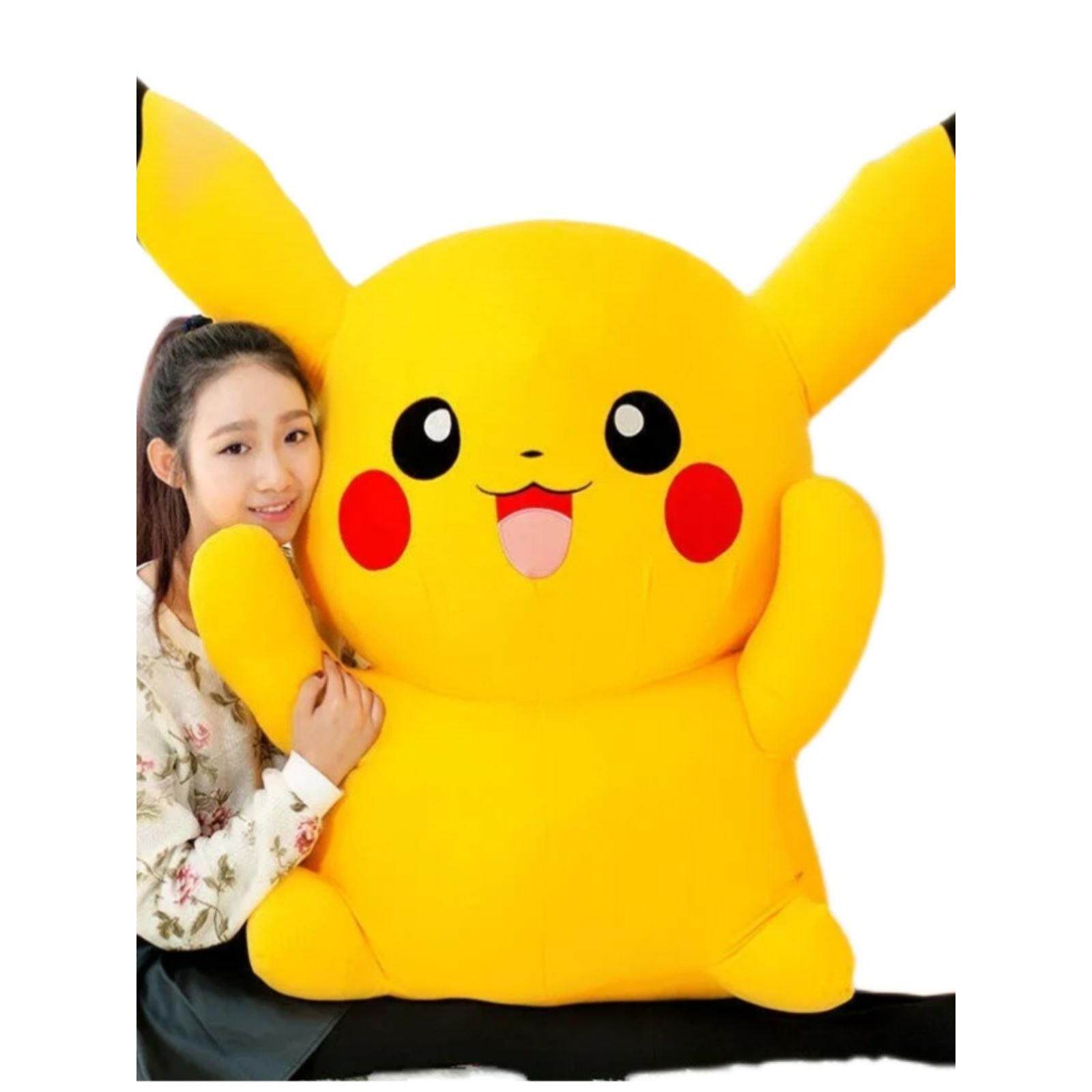 皮卡丘毛绒玩具公仔儿童睡觉抱枕玩偶公仔布娃娃生日礼物送男女友