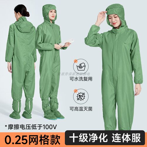 GMP车间洁净透气防尘服