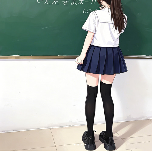 日系二次元春夏薄款过膝袜天鹅绒防滑高筒袜JK丝袜长筒袜子大腿袜