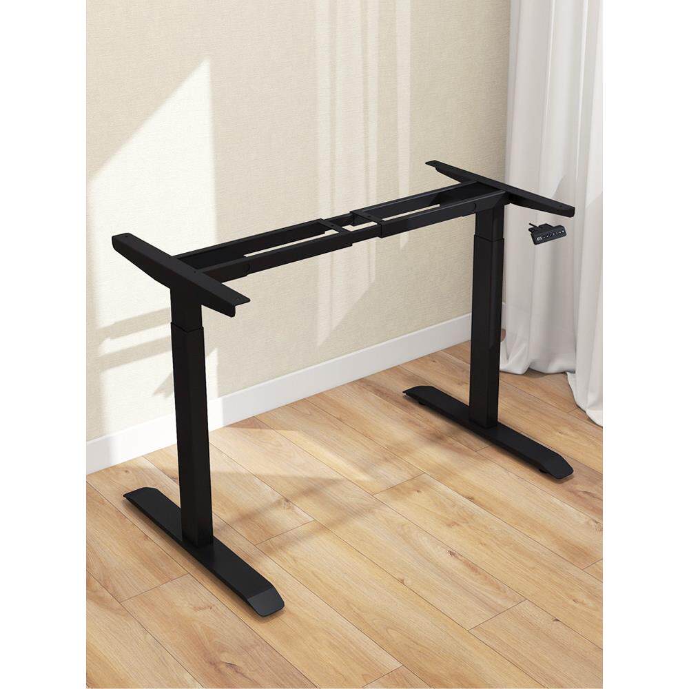 电动升降桌腿站立式电脑学习书桌双电机升降台可调高度办公桌架