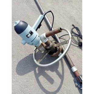 大功率2200W手持圆盘打井机小型电动钻井机家用220V挖井成套设备