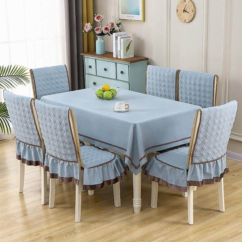 椅子套罩欧式靠背一体通用椅套秋冬家用餐桌椅子新款桌布凳子套罩