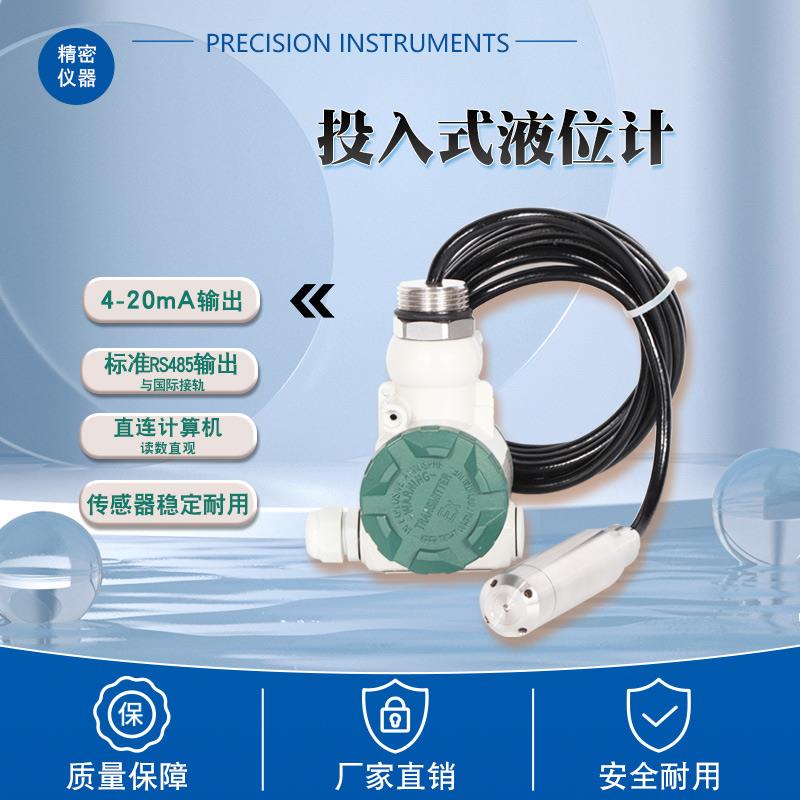 投入式液位计水箱水位控制器静压显示变送传感器探头消防水池水位